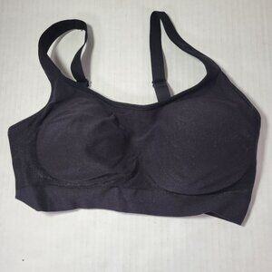 Shapermint Black Everyday Comfort Straps Wireless Shaping Bra #10024 Size 4XL